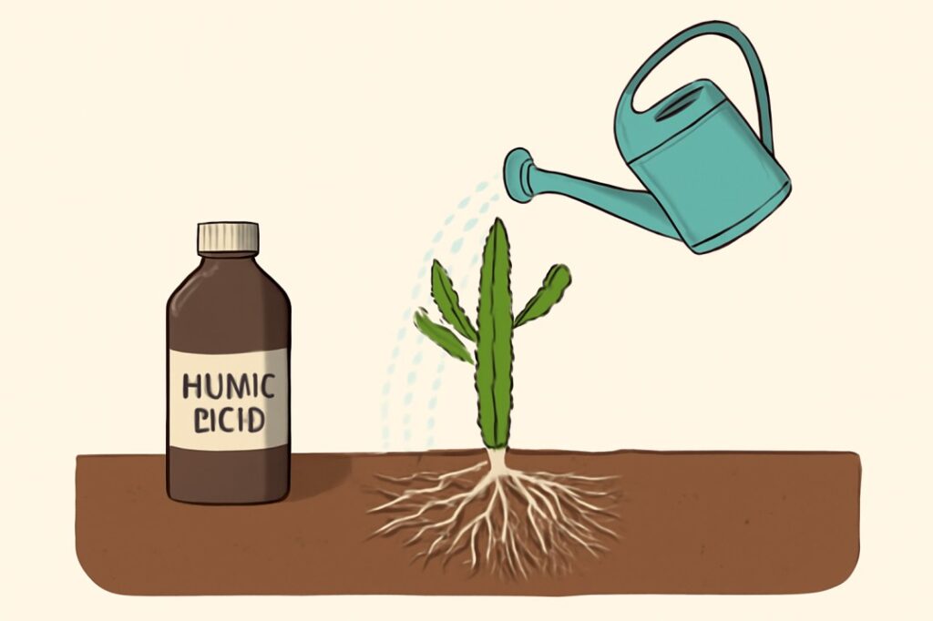 humic acid for dragon fruit plants