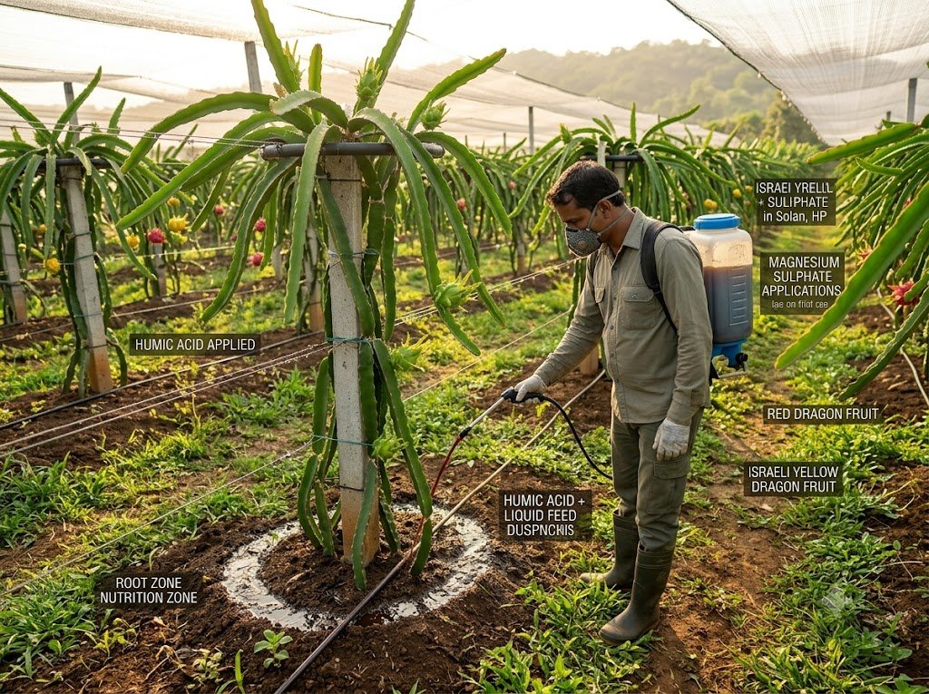 dragon fruit fertilizer schedule
